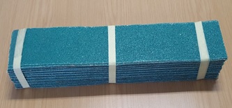pb green strips Production paper